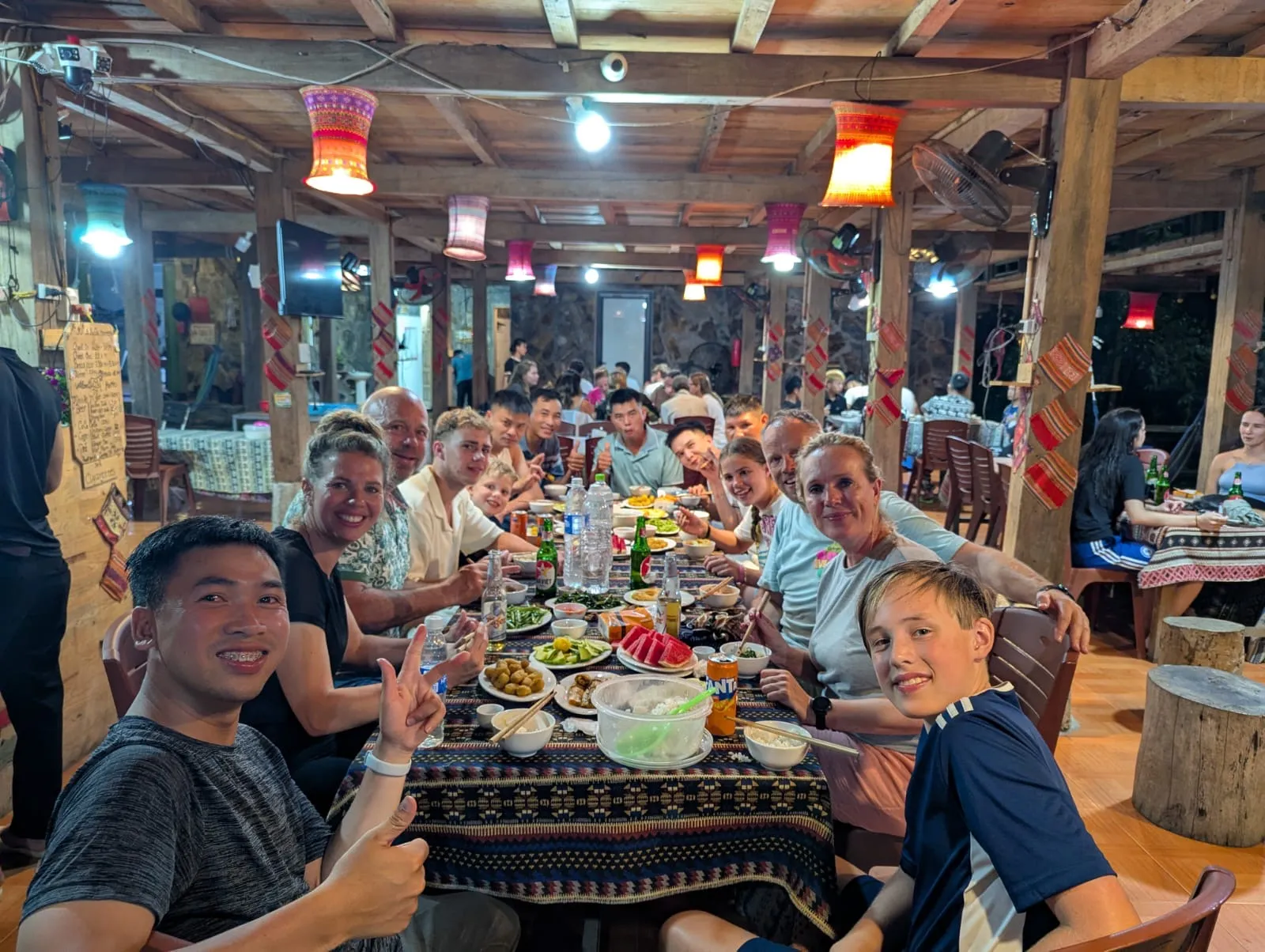 Local organic food on the Ha Giang Loop tour with Loop Trails