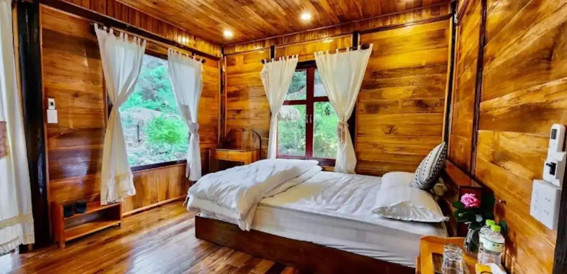 Me Farmstay accommodation on the Ha Giang Loop tour
