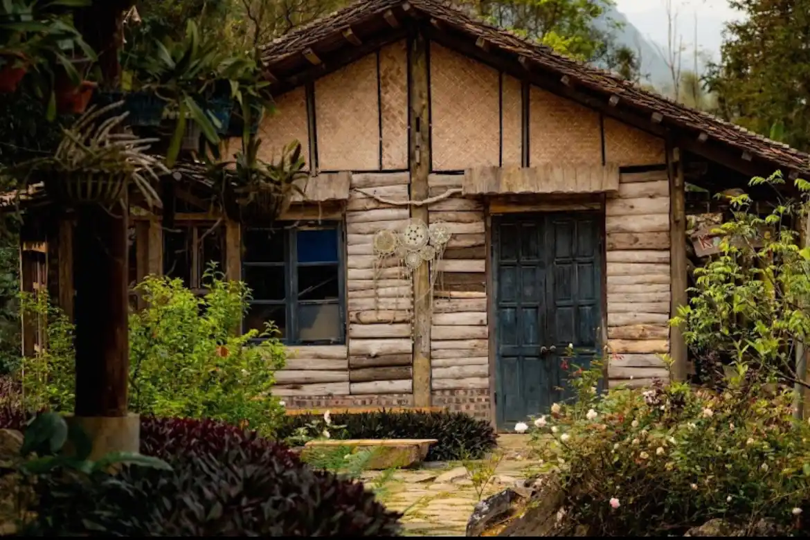 Me Farmstay Campus accommodation on the Ha Giang Loop tour